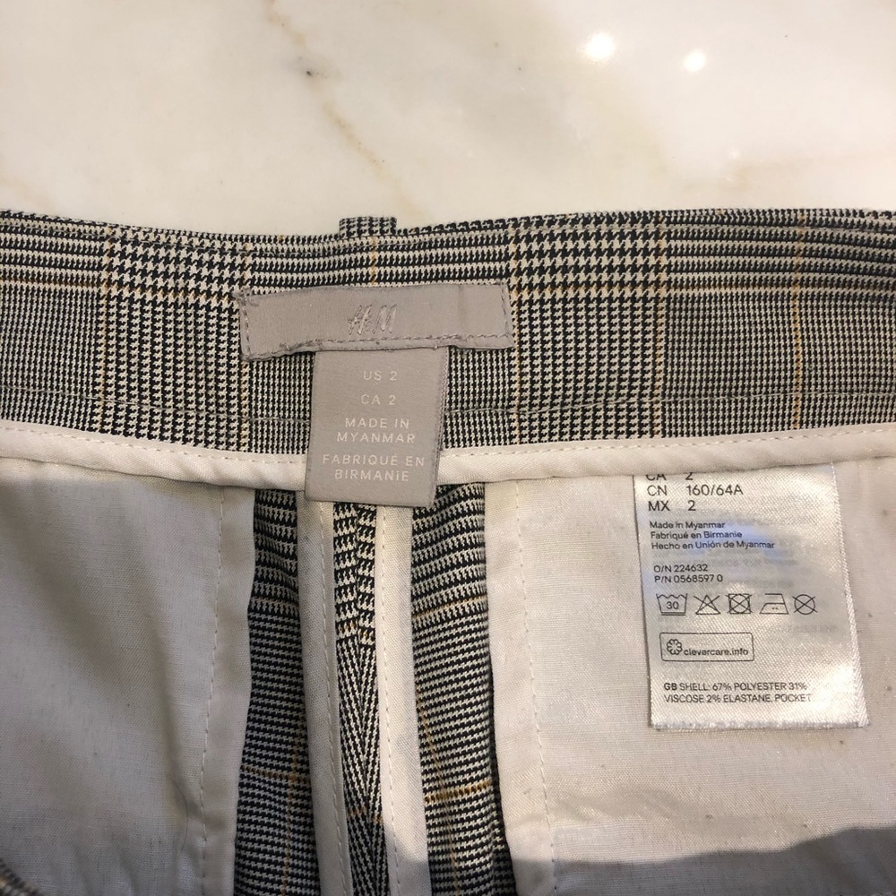 H&M Plaid Slacks - Picture 5 of 5